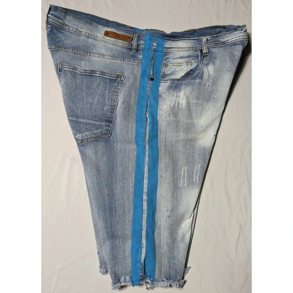 EVOLUTION IN DESIGN Men 44 Cotton Stretch Painter Splatter 13